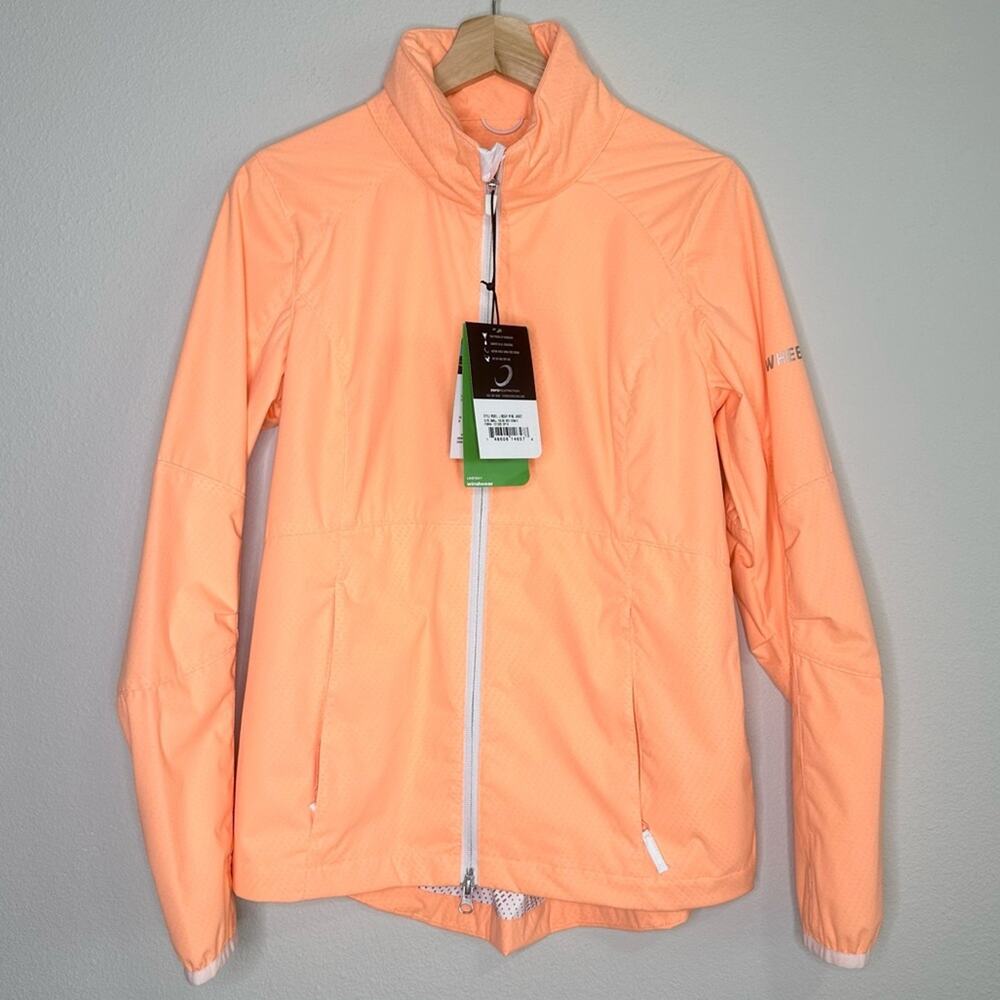 Zero Restriction Orange Wind Jacket Size Small NWT - image 1